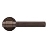 Door Handles on Round Rose