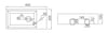 ECT Global WB4020W MINI Wall Hung Basin With Shelf gallery image