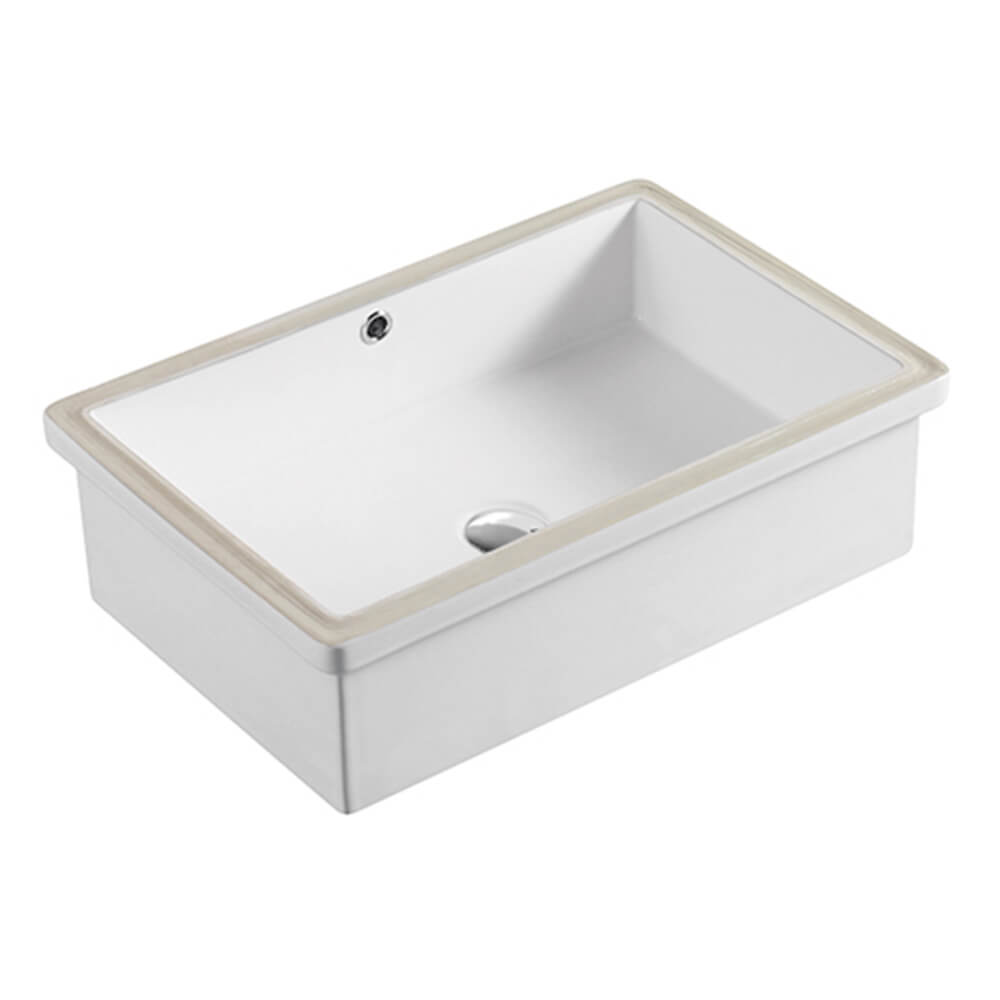 ECT Global WB5038A Rectangular Undermount Basin With Overflow