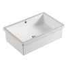 ECT Global WB5038A Rectangular Undermount Basin With Overflow