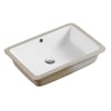 ECT Global WB5038B Rectangular Undermount Basin With Overflow