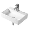 ECT Global WB5136W Wall Hung Basin With Shelf