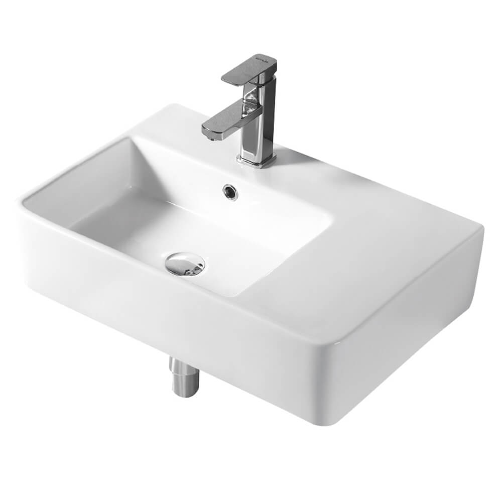 ECT Global WB6141 Wall Hung Basin With Shelf