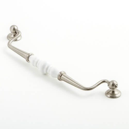 White with Brushed Nickel