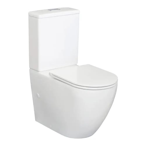 Fienza Alix Back to Wall Extra Height Rimless Toilet Suite