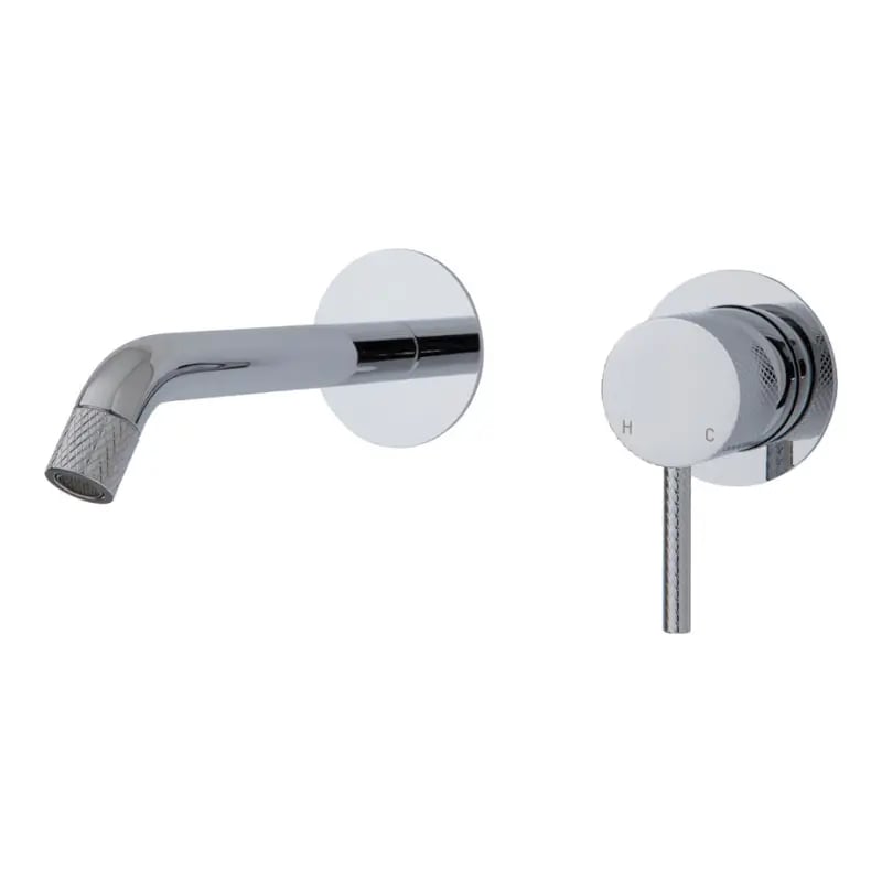 Fienza Axle Wall Basin Mixer 160mm / 200mm Spout