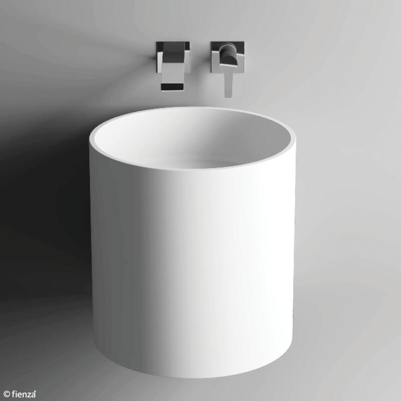 Fienza Livo Cast Stone Wall Hung Basin