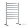 Free Standing Straight / Square 8 Bar Heated Towel Ladder
