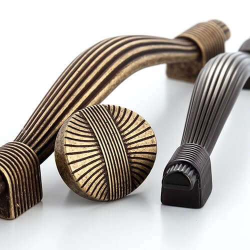 Harvest Antique Brass Door Handles and Knobs