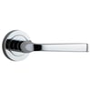 Lever on Round Rose Set Only