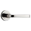 Lever on Round Rose Set Only
