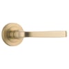 Lever on Round Rose Set Only
