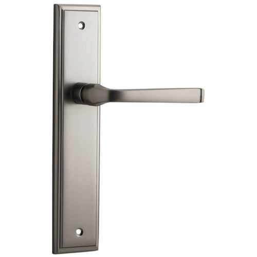 Lever on Shouldered Euro Plate with 45mm Backset Euro Mortice Lock, Double Cylinder