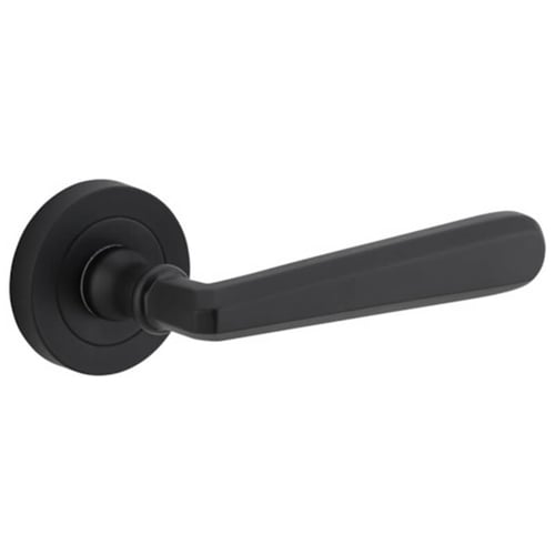 Lever on Round Rose Set Only