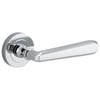 Lever on Round Rose Set Only