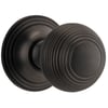 Knob on Round Rose Set Only