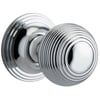 Knob on Round Rose Set Only