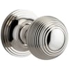 Knob on Round Rose Set Only