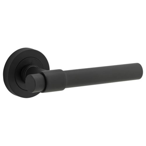 Lever on Round Rose Set Only