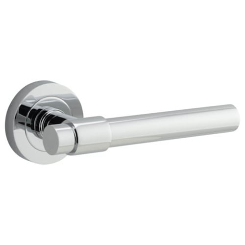 Lever on Round Rose Set Only