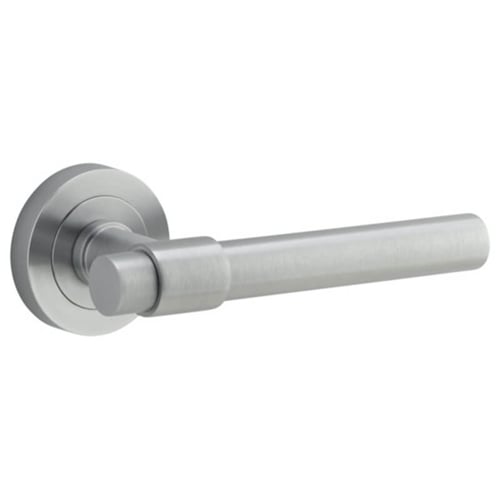 Lever on Round Rose Set Only