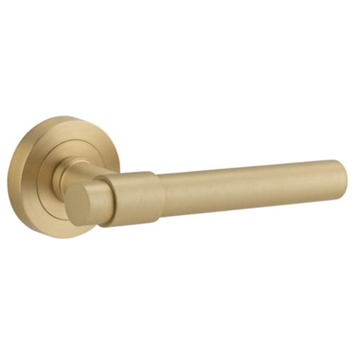 Lever on Round Rose Set Only