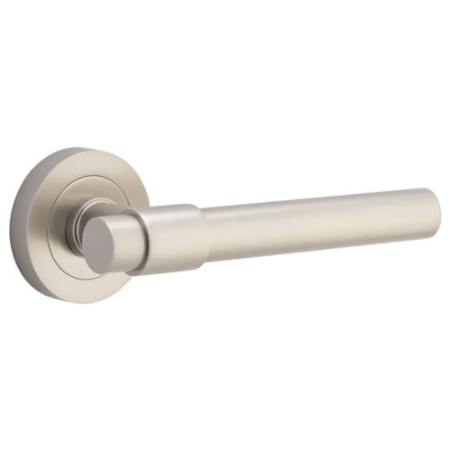 Lever Set with 45mm Backset Rebated Euro Mortice Lock, Cylinder & Turn Snib and Pair of Escutcheons
