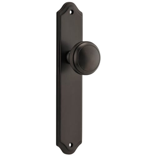 Knob on Shouldered Plate Set Only