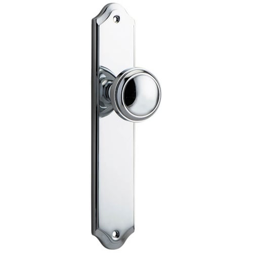 Knob on Shouldered Plate Set Only