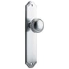 Knob on Shouldered Plate Set Only