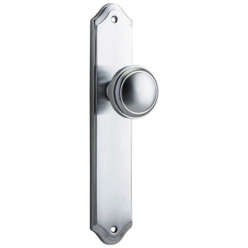 Knob on Shouldered Plate Set Only