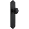 Knob on Shouldered Plate Set Only