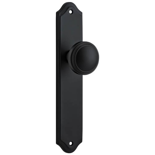 Knob on Shouldered Plate Set Only