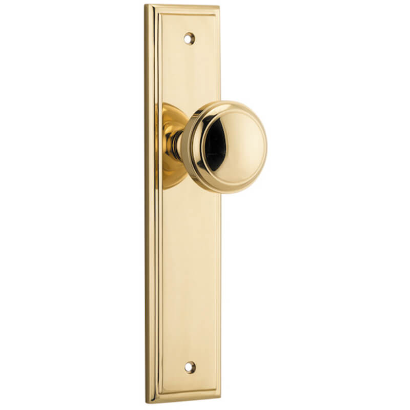 Iver Paddington Knob on Stepped Plate