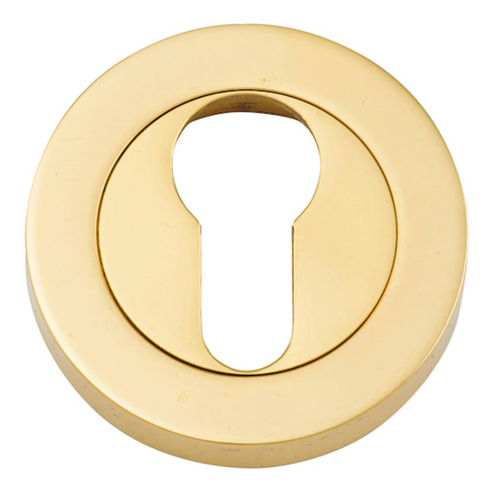 Iver Round &amp; Square Euro Escutcheon Pair