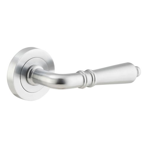 Lever on Round Rose Set Only