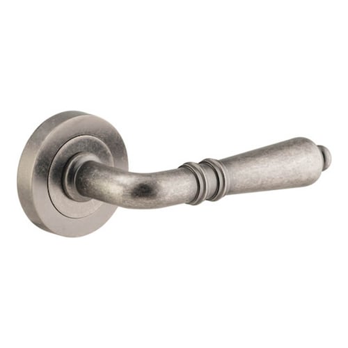 Lever on Round Rose Set Only