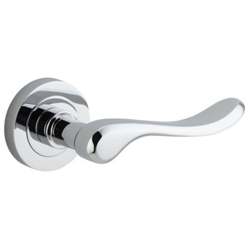 Lever on Round Rose Fixed Right Hand