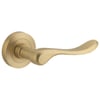 Lever on Round Rose Set Only