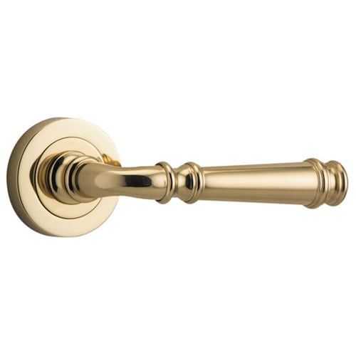 Lever set with 60mm Backset Euro Mortice Lock, Double Cylinder and Pair of Escutcheons