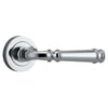 Lever on Round Rose Set Only