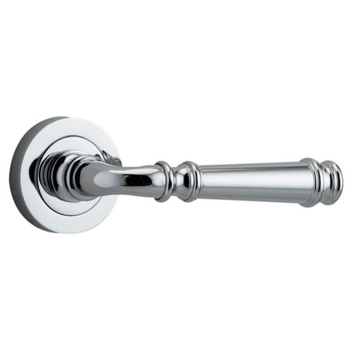 Lever on Round Rose Set Only
