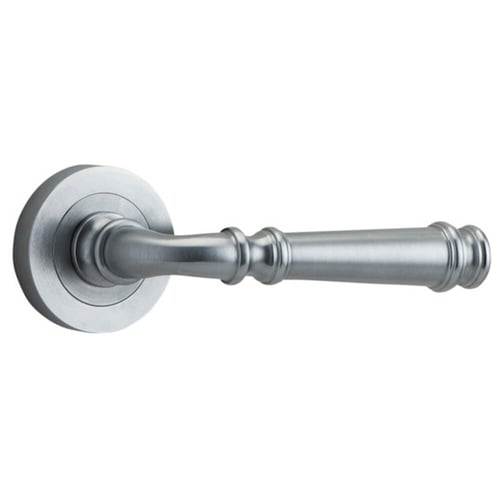 Lever on Round Rose Set Only