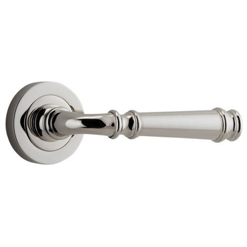 Lever on Round Rose Set Only