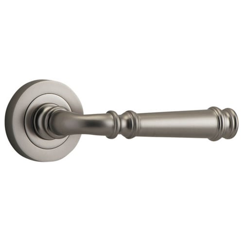 Lever on Round Rose Set Only