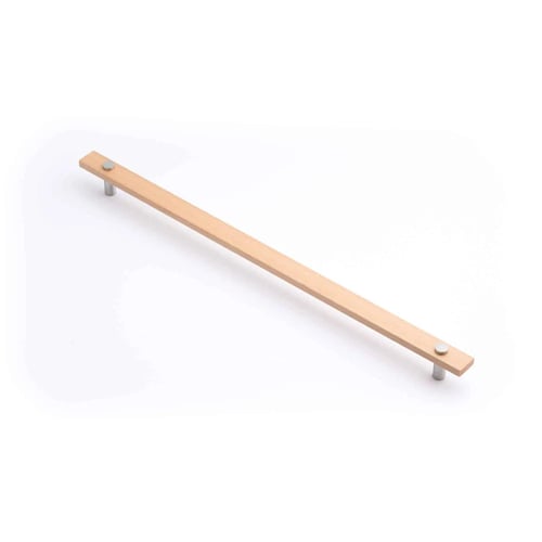 European Beech with Satin Chrome