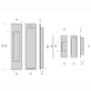 Mardeco Rectangular Sliding Door Set gallery image