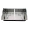 Modern National MS203B Stainless Steel Double Bowl Sink