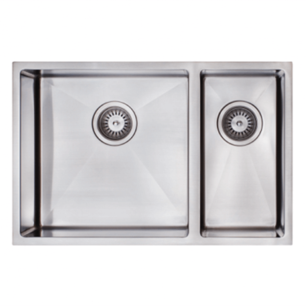 Modern National MS207B Stainless Steel 1 &amp; a Half Double Bowl Sink