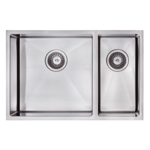 Modern National MS207B Stainless Steel 1 & a Half Double Bowl Sink